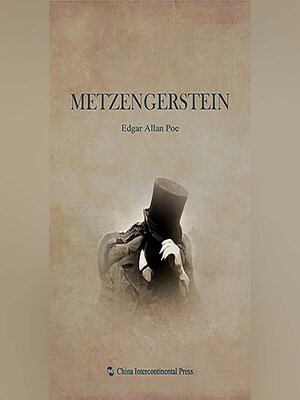 cover image of Metzengerstein